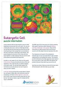 500 piece eukaryotic cell structure puzzle